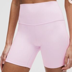 Lululemon Align High Rise 6in Light Pink Short